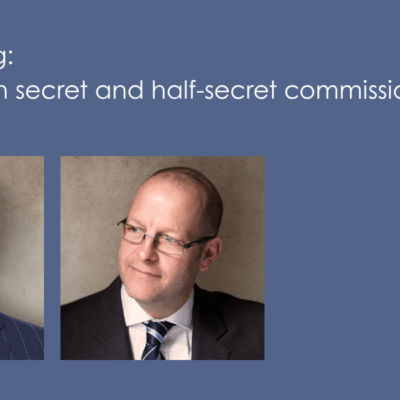 Expert Tooling: An update on secret and half-secret commissions